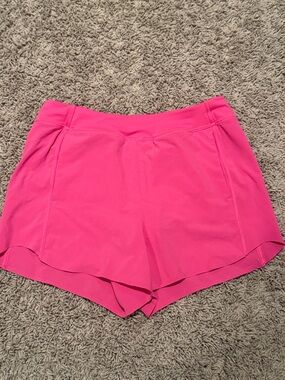 Athleta girl hot pink shorts size large 12